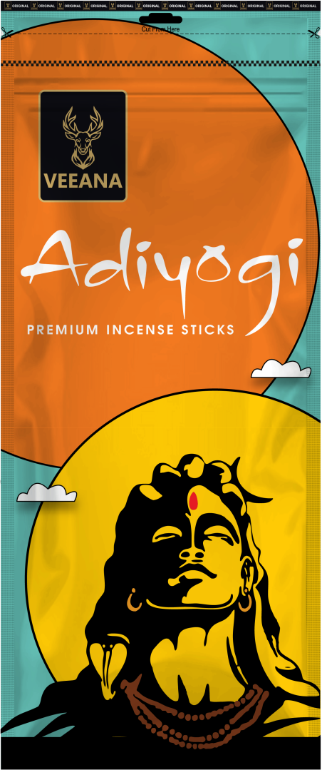 Veeana adiyogi zipper png