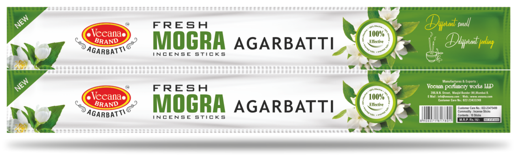 Veeana fresh mogra stick per doz png