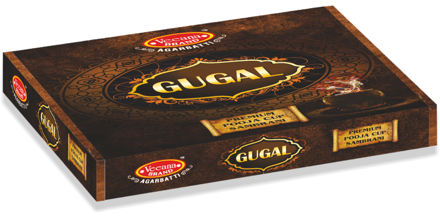 Veeana gugal sambrani dhoop cups png