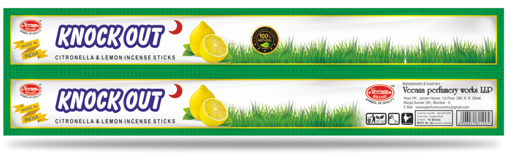 Veeana knock out stick per doz png